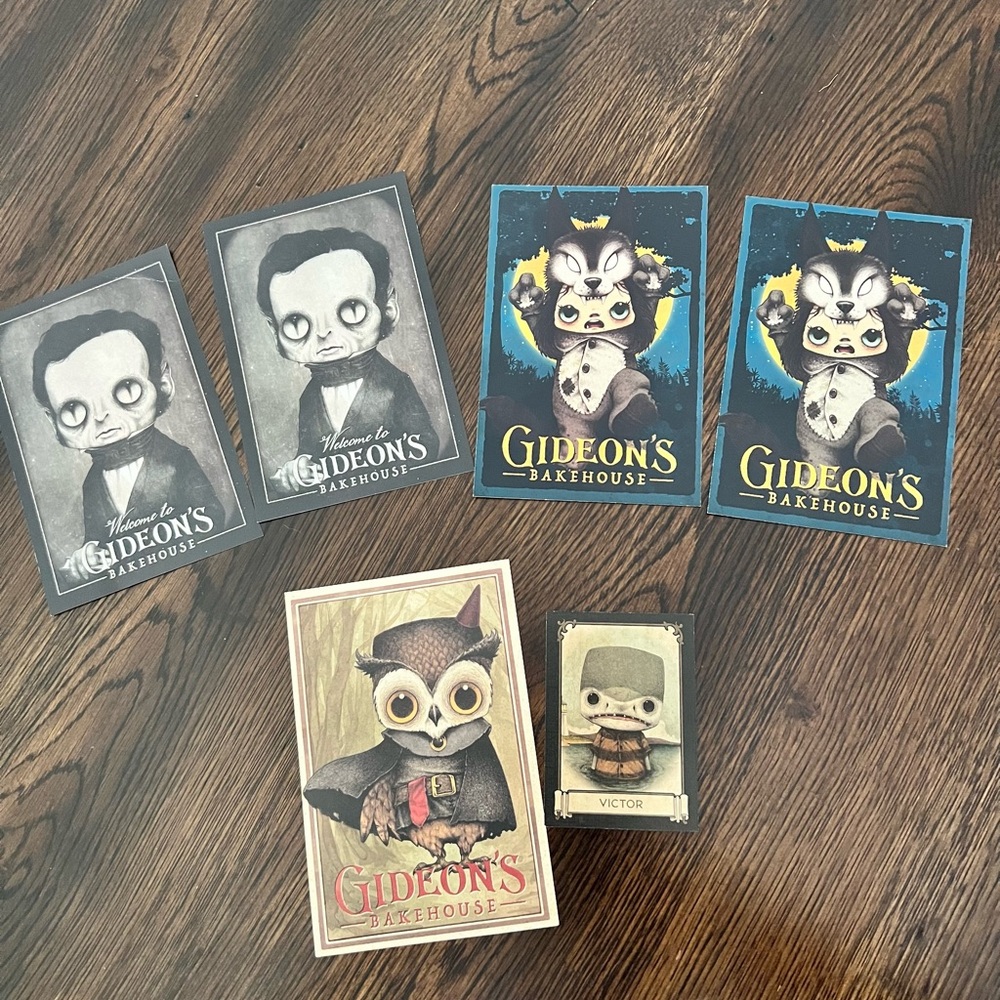 Gideons Bakehouse cards